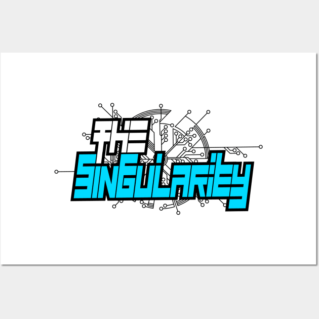 The Singularity Word Art Wall Art by MOULE